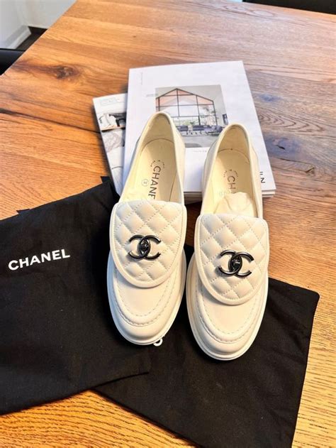 chanel mokassins damen|Chanel moccasins shoes.